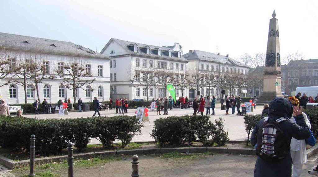 Luisenplatz in Wiesbaden um13:10 Uhr